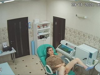 Espionagem para senhoras small-minded escritório ginecologista by way of cam escondida