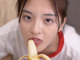 desenfrenada japonesa atractiva de vídeo porno