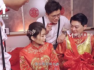 Modelmedia Asia-Lewd Wedding Scene-Liang Yun Fei-MD-0232 mejor Video porno original de Asia