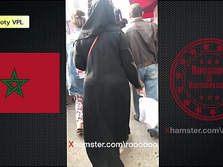 Morocco booty VPL ( hijab and abaya )